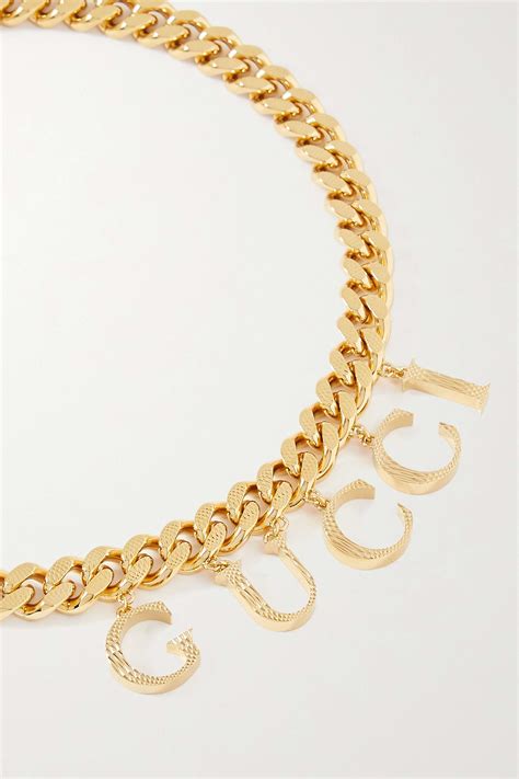 gucci pearl necklaces|Gucci goldtone necklace.